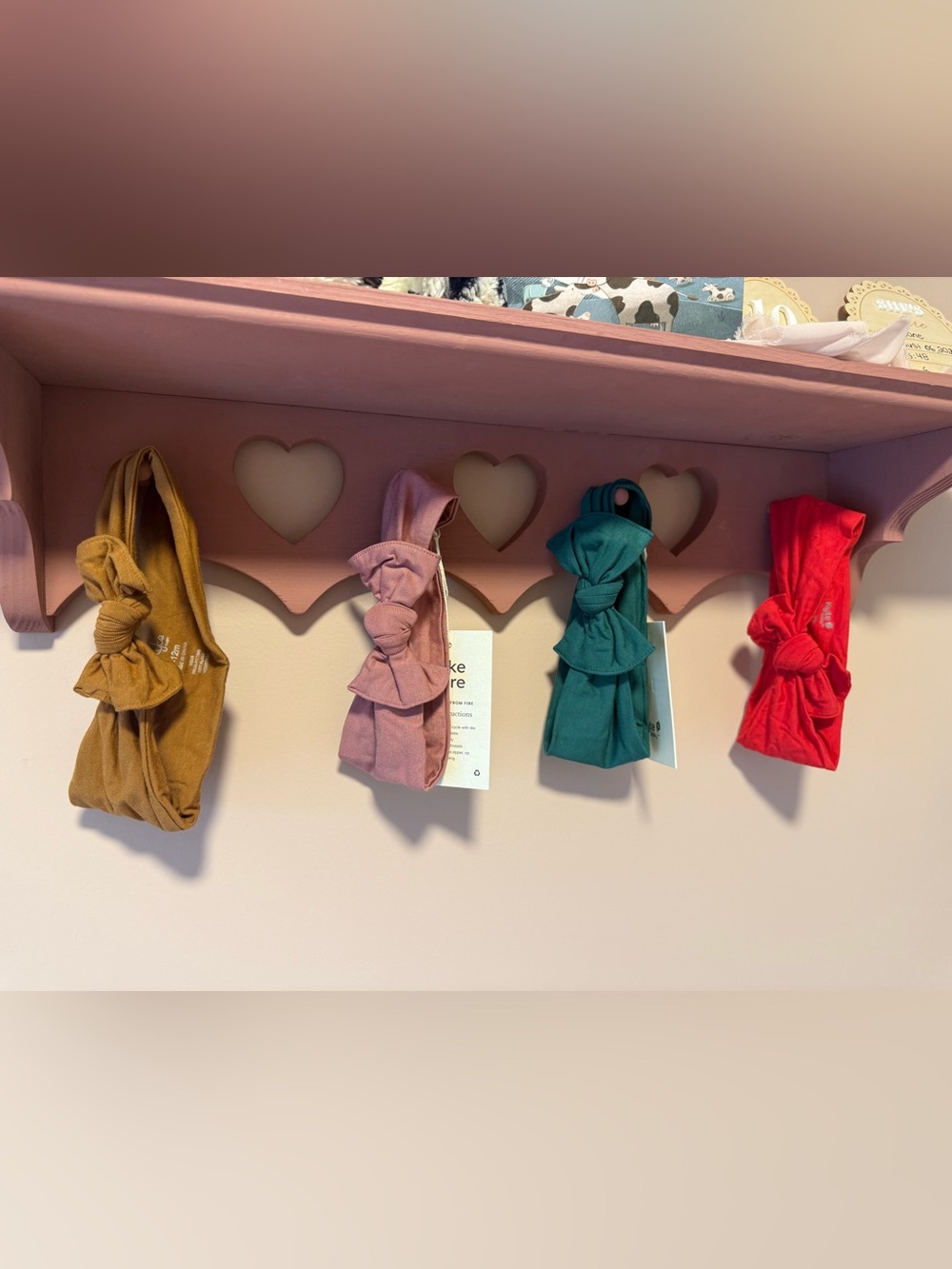Kyte knotted Bow Headbands - Emerald, Dusty Rose, Cardinal, Nutmeg